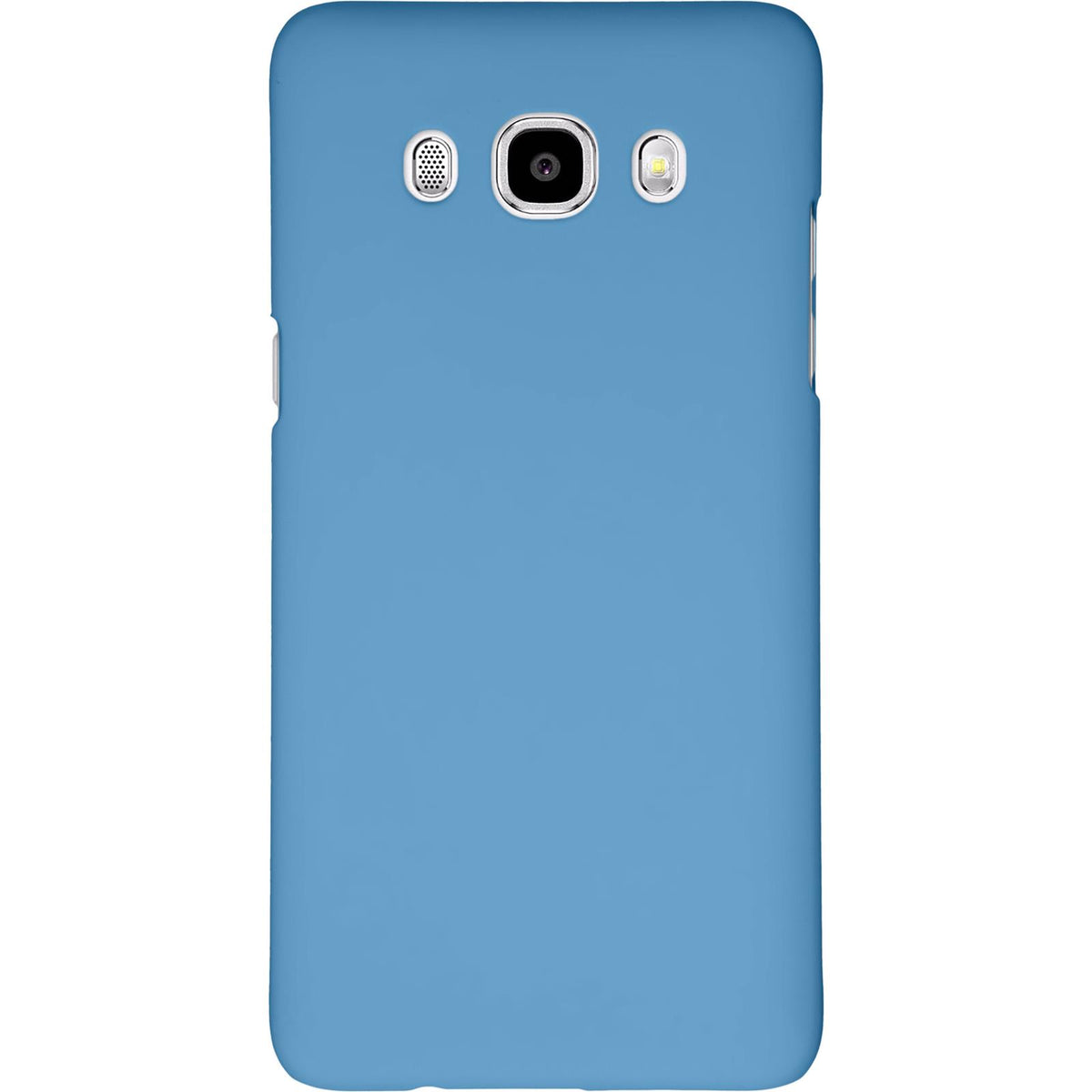 Case für Samsung Galaxy J5 (2016) J510 - Hülle hellblau gummiert Hard-case – Ansicht 3