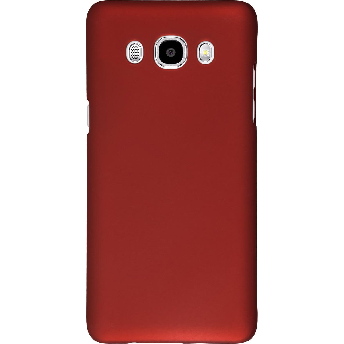 Case für Samsung Galaxy J5 (2016) J510 - Hülle rot gummiert Hard-case – Ansicht 3