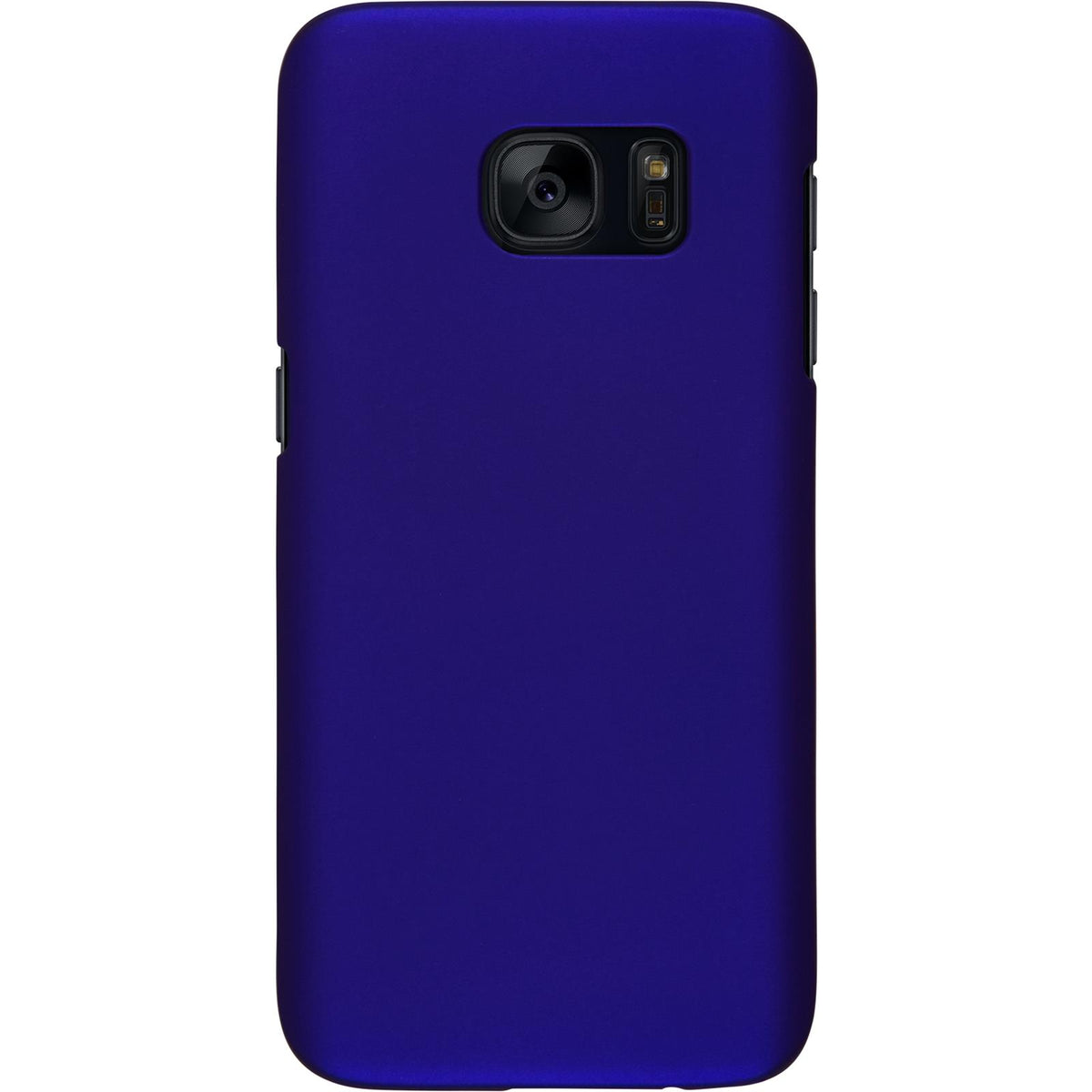Case für Samsung Galaxy S7 - Hülle blau gummiert Hard-case – Ansicht 3