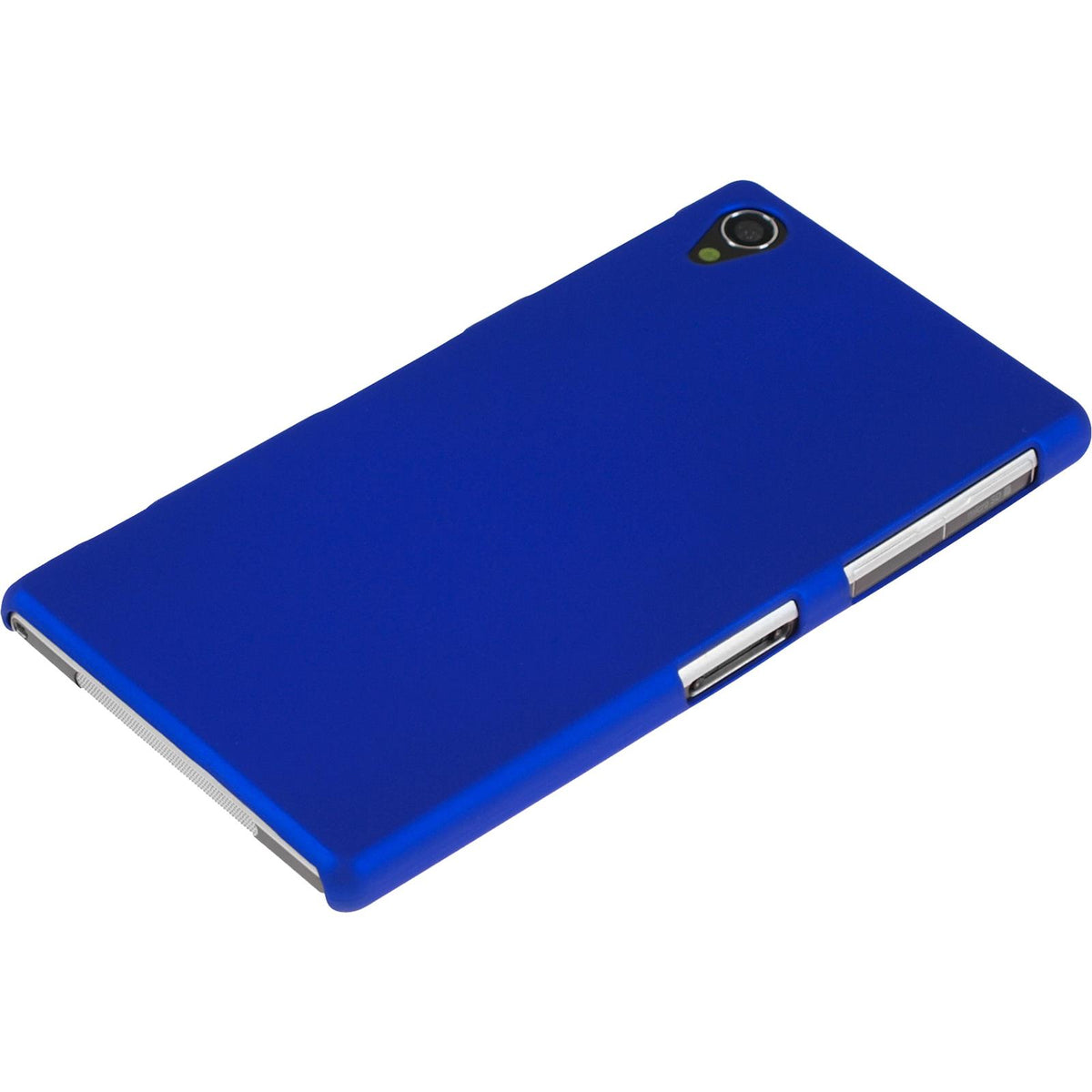 Case für Sony Xperia Z1 - Hülle blau gummiert Hard-case – Ansicht 5