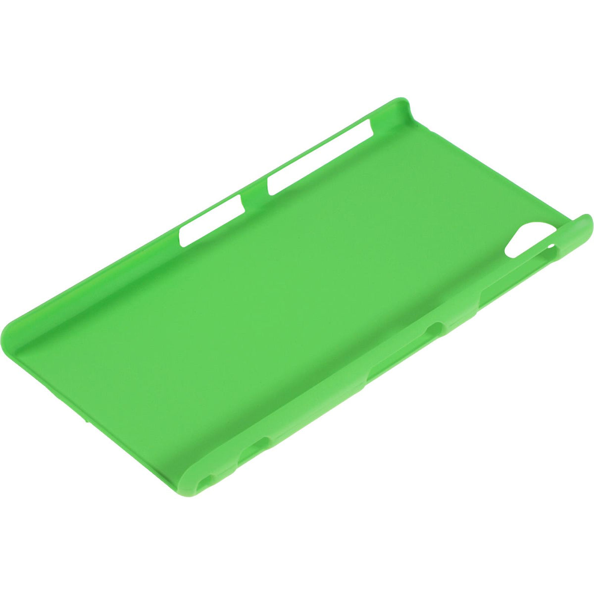 Case für Sony Xperia Z1 - Hülle grün gummiert Hard-case – Ansicht 6