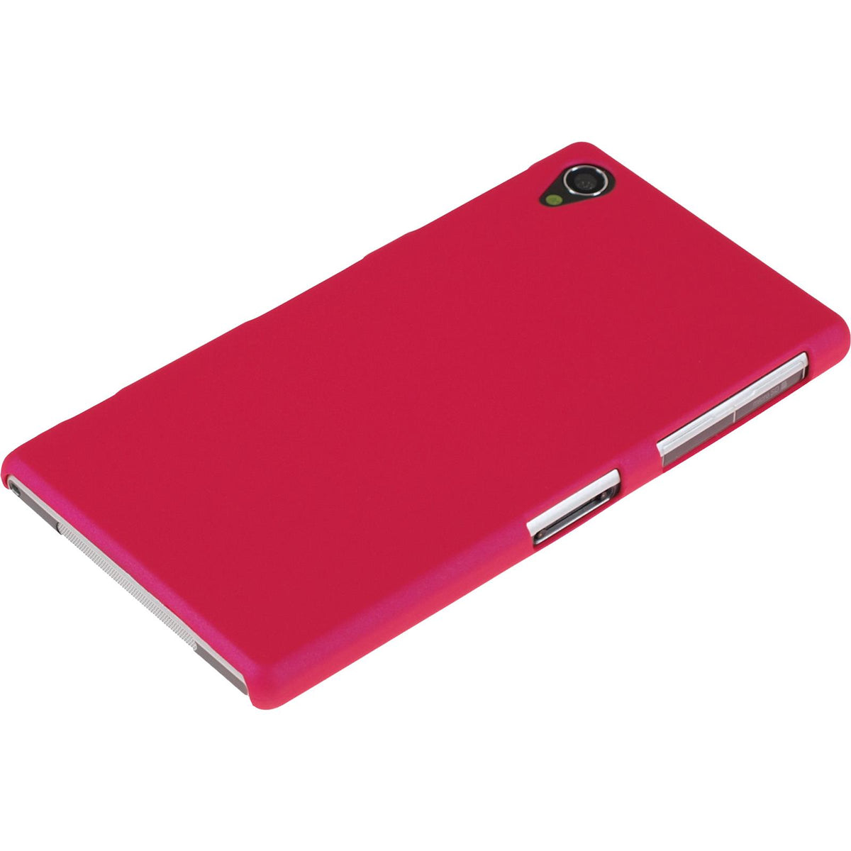 Case für Sony Xperia Z1 - Hülle pink gummiert Hard-case – Ansicht 5