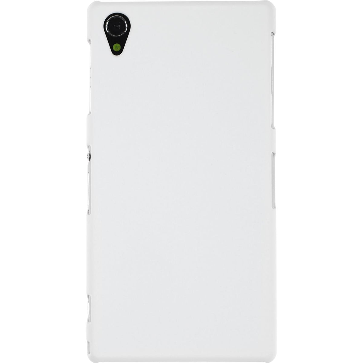 Case für Sony Xperia Z1 - Hülle weiß gummiert Hard-case – Ansicht 3