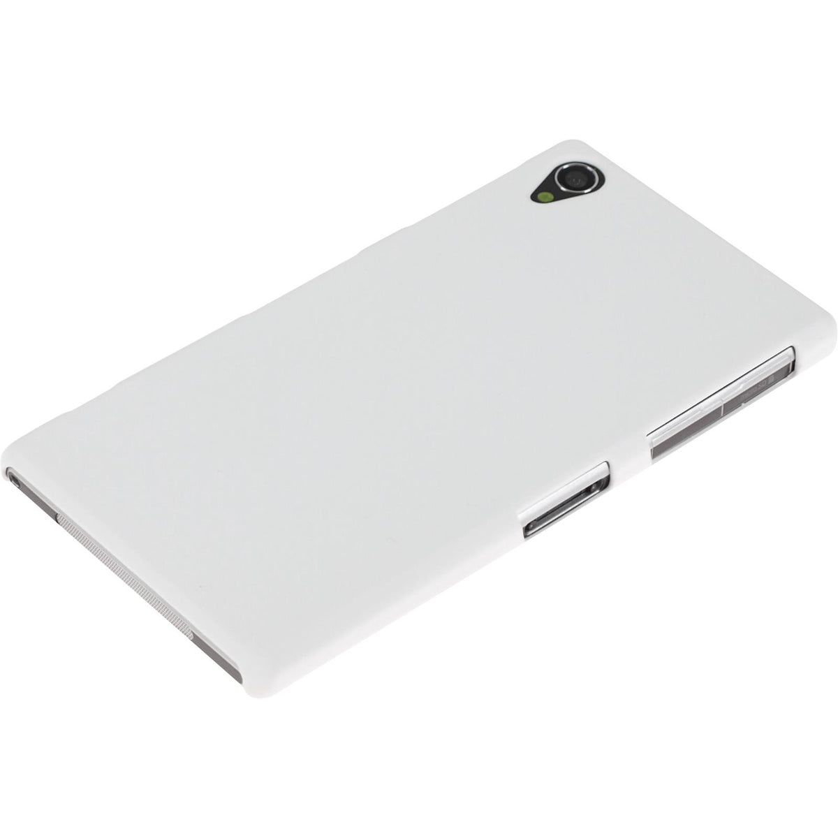 Case für Sony Xperia Z1 - Hülle weiß gummiert Hard-case – Ansicht 5