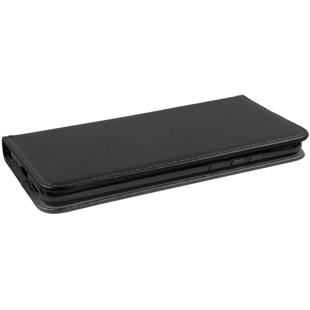 Kunst-Lederhülle für Huawei Honor View 20 - Book-Case schwarz – Ansicht 3