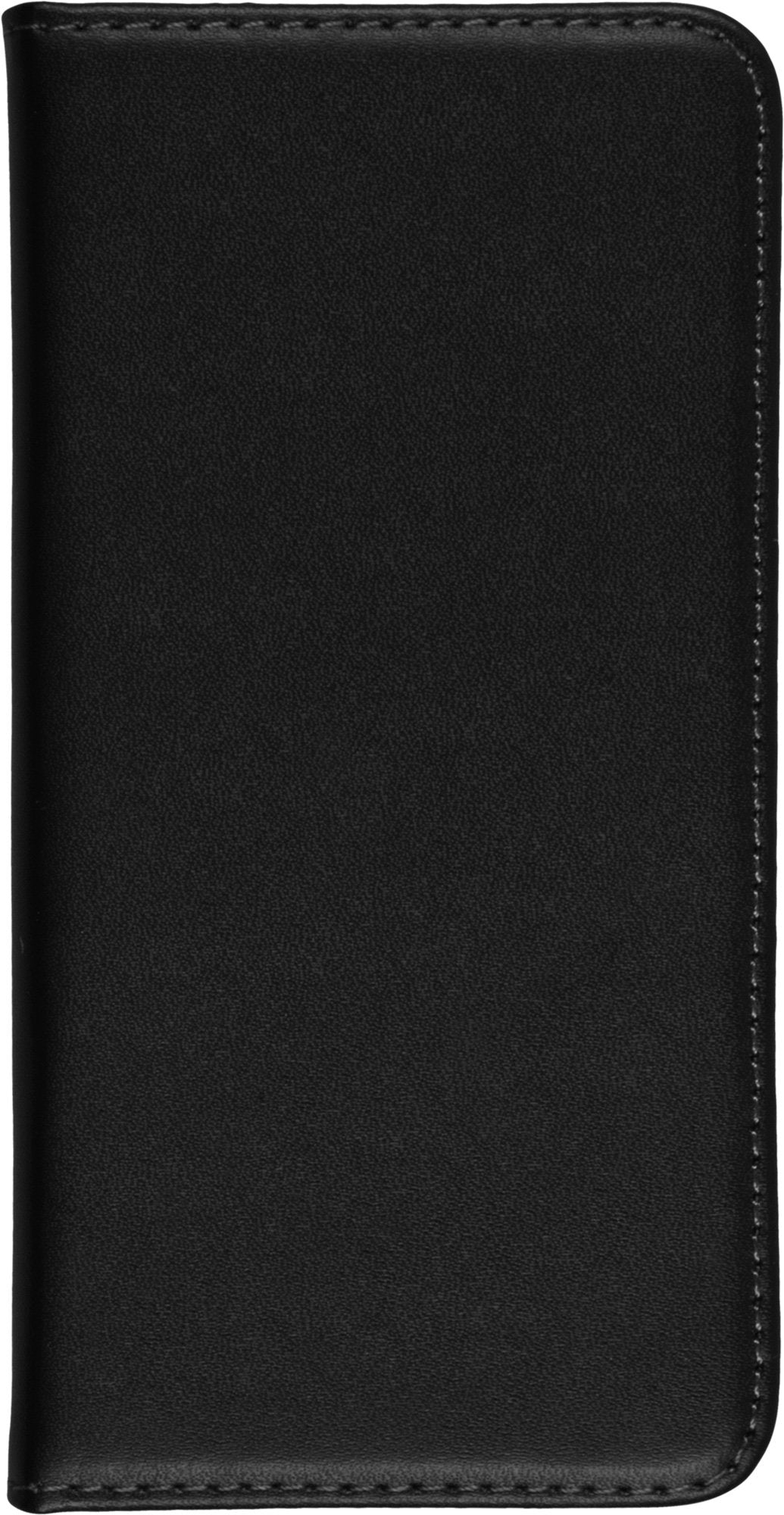 Kunst-Lederhülle für Huawei Nova Smart (Honor 6c) - Book-Case schwarz – Ansicht 2