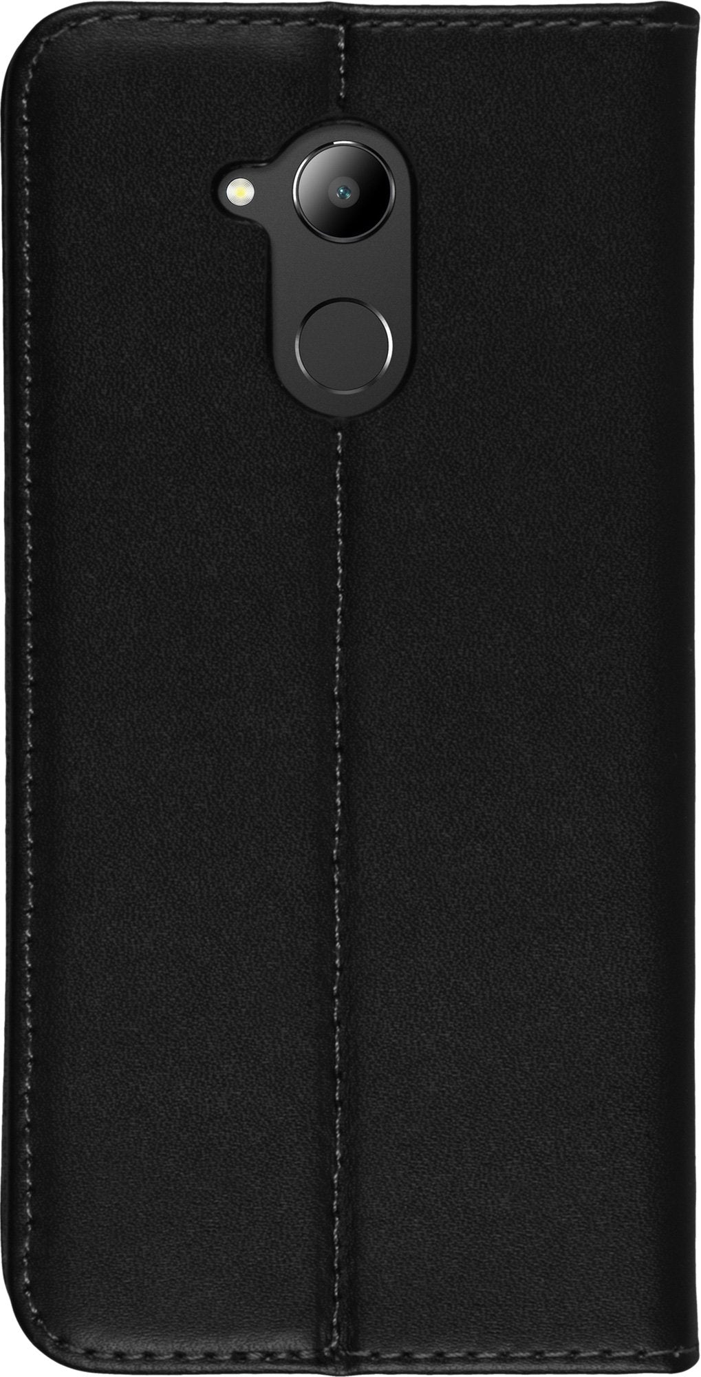 Kunst-Lederhülle für Huawei Nova Smart (Honor 6c) - Book-Case schwarz – Ansicht 3