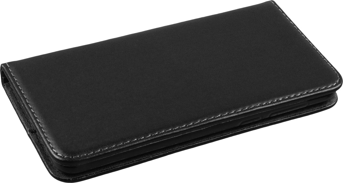 Kunst-Lederhülle für Huawei Nova Smart (Honor 6c) - Book-Case schwarz – Ansicht 4