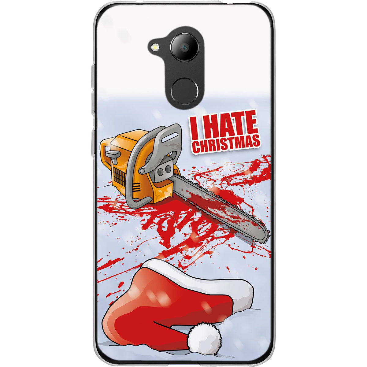 Case für Huawei Nova Smart (Honor 6c) Silikon-Hülle X Mas Weihnachten Hate X-Mas M8 – Ansicht 2