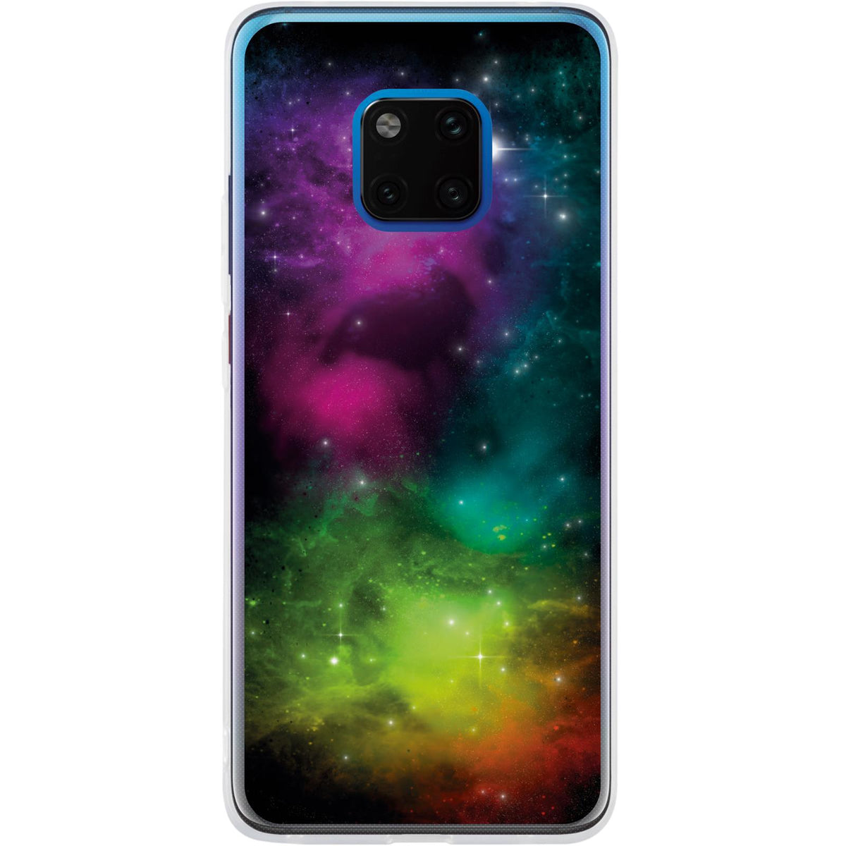 Case für Huawei Mate 20 Pro Silikon-Hülle Space Starfield M7 – Ansicht 2