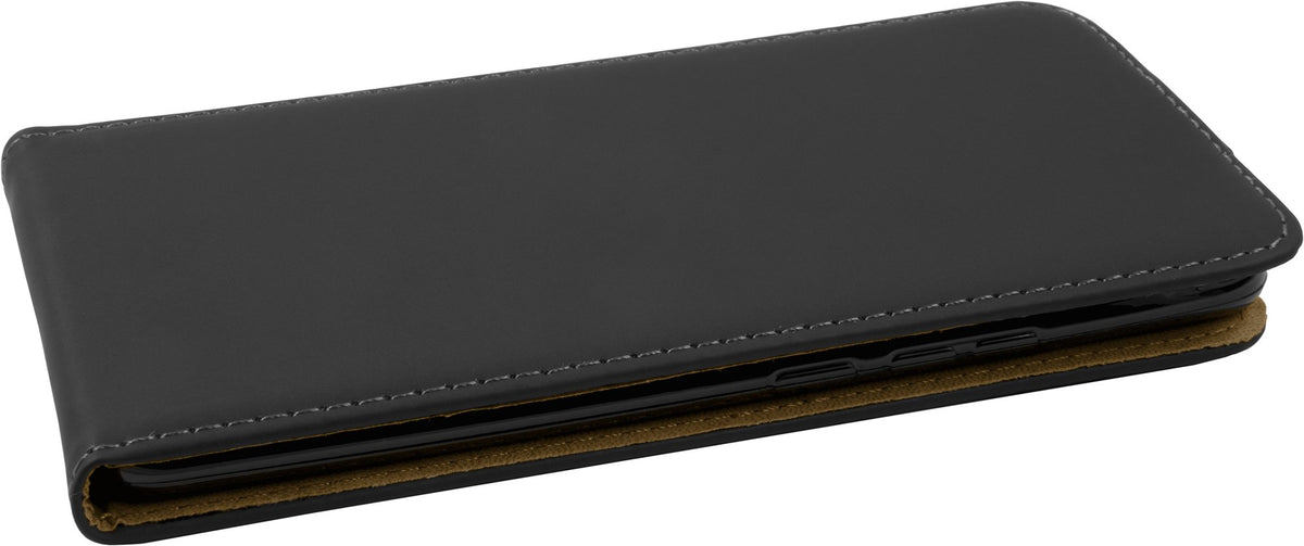 Kunst-Lederhülle für Sony Xperia XZ3 - Flip-Case schwarz – Ansicht 3