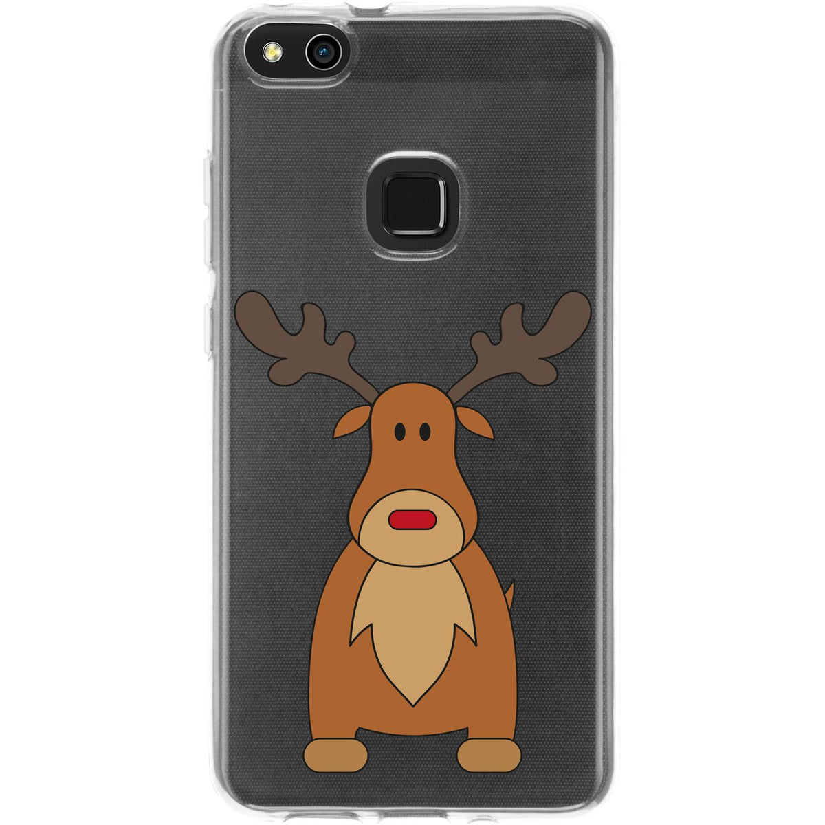 Case für Huawei P10 Lite Silikon-Hülle X Mas Weihnachten Rentier M3 – Ansicht 2