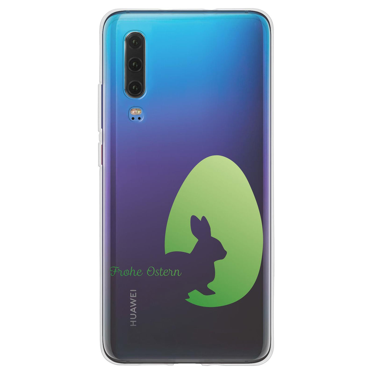 Case für Huawei P30 Silikon-Hülle Ostern M2 – Ansicht 2