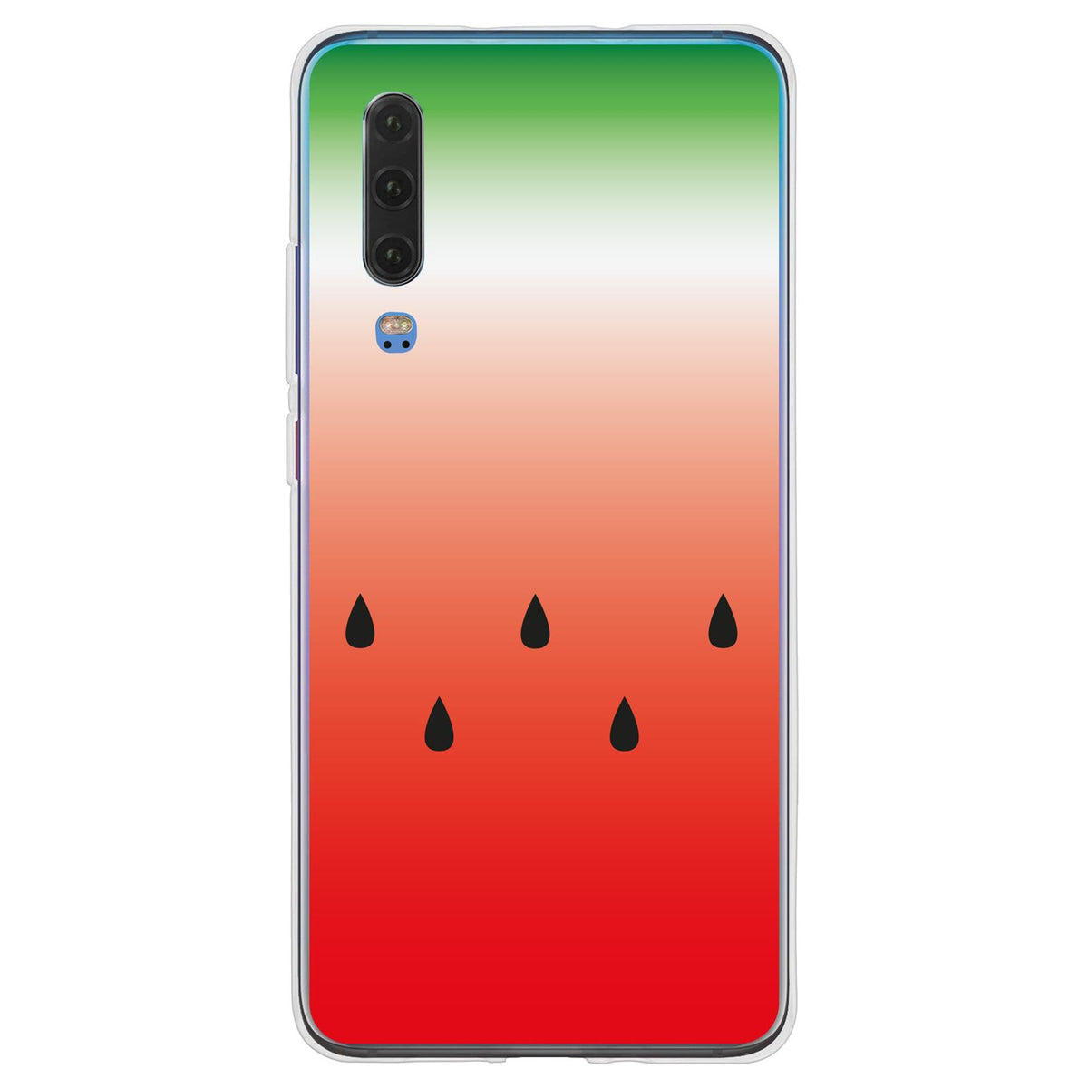 Case für Huawei P30 Silikon-Hülle Sommer Melone M5 – Ansicht 2
