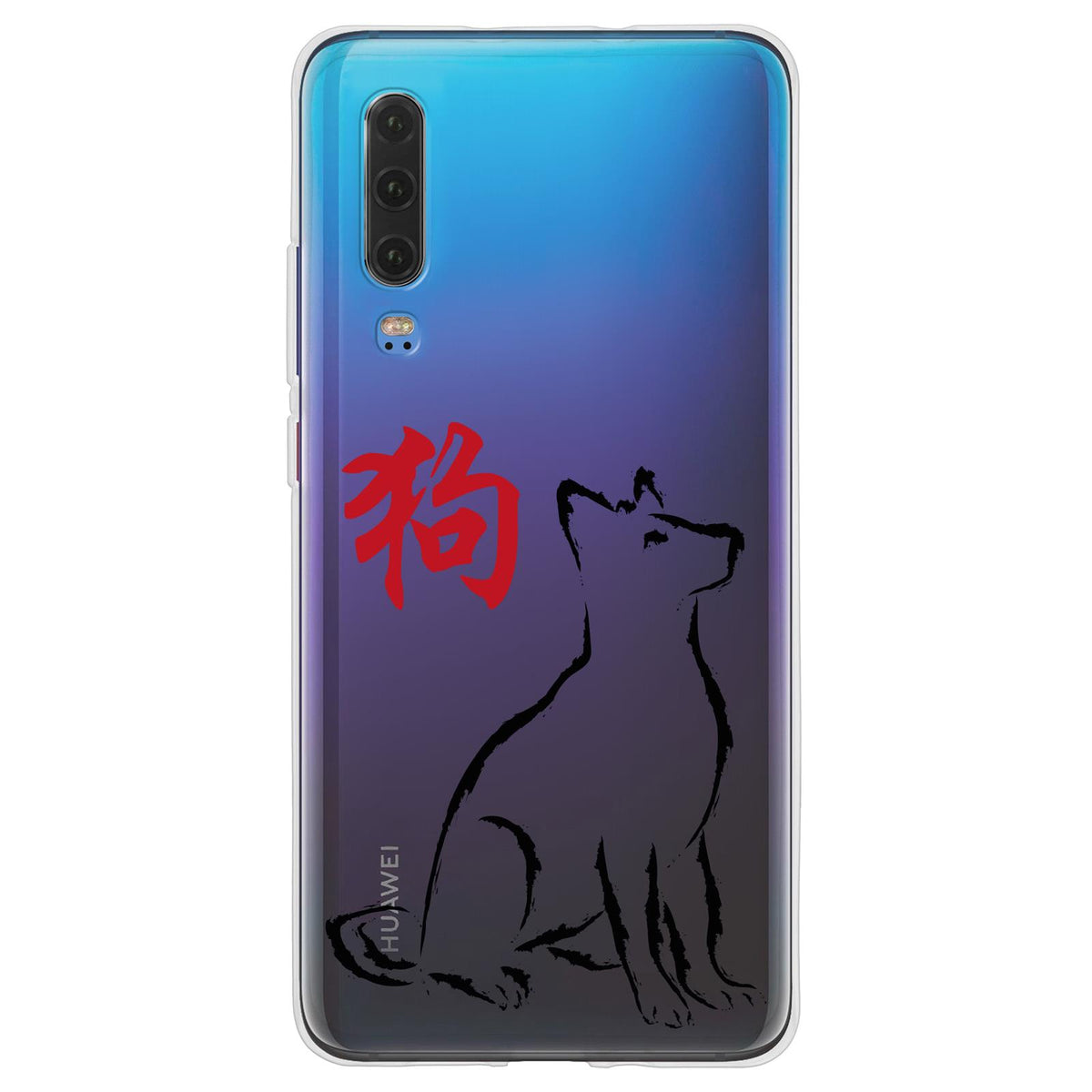 Case für Huawei P30 Silikon-Hülle Tierkreis Chinesisch M11 – Ansicht 2
