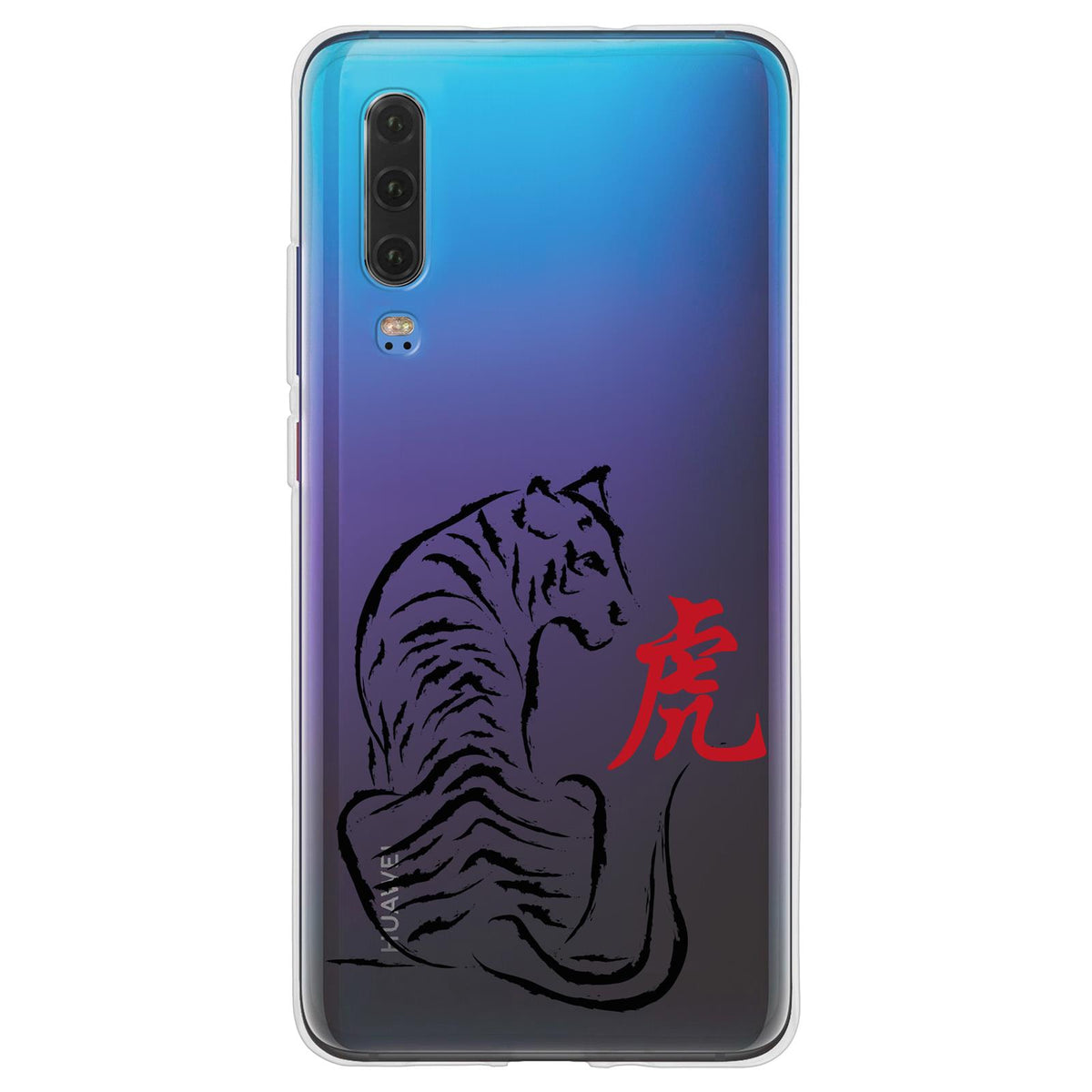Case für Huawei P30 Silikon-Hülle Tierkreis Chinesisch M3 – Ansicht 2