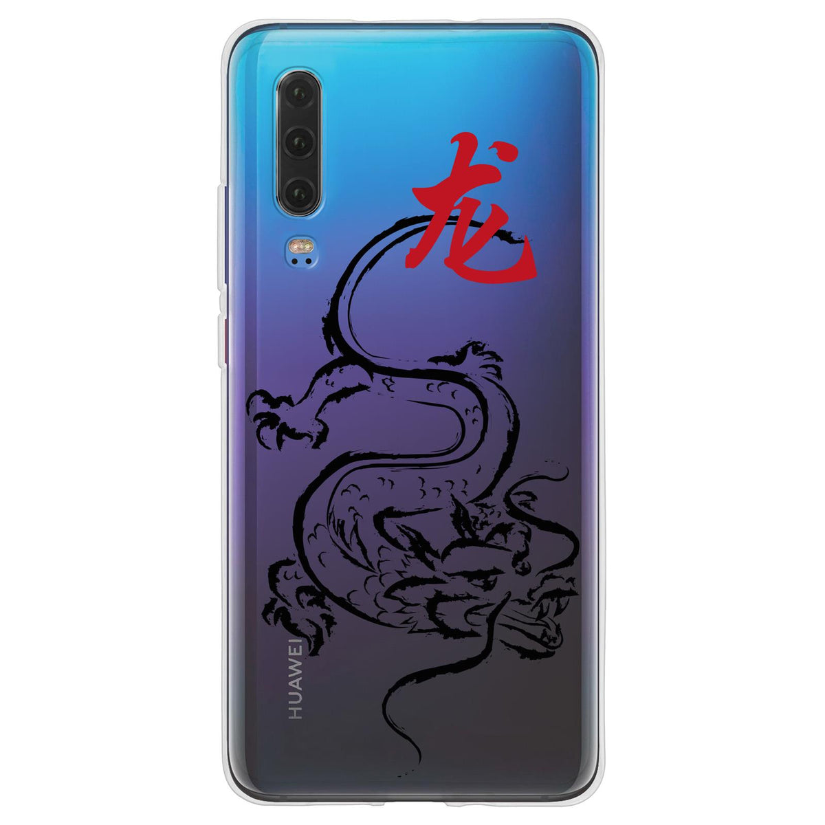 Case für Huawei P30 Silikon-Hülle Tierkreis Chinesisch M5 – Ansicht 2
