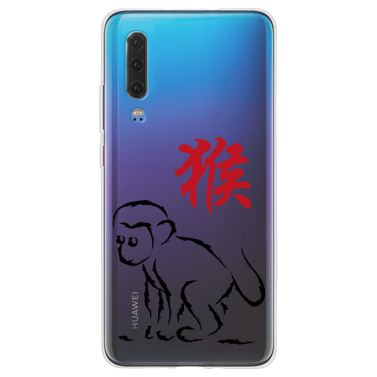 Case für Huawei P30 Silikon-Hülle Tierkreis Chinesisch M9 – Ansicht 2