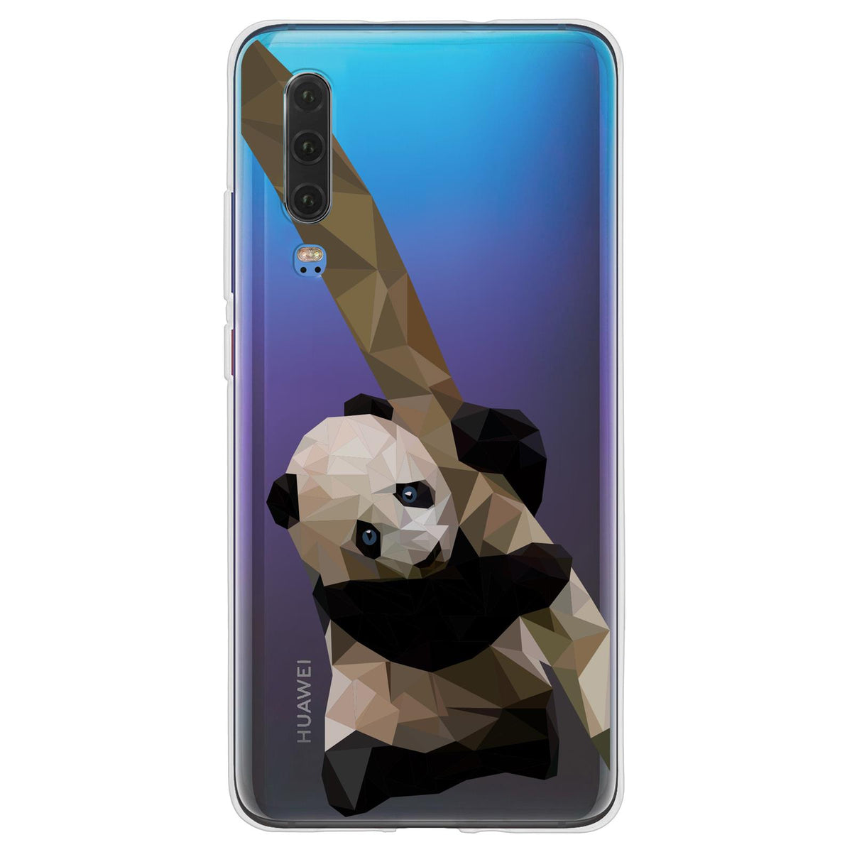 Case für Huawei P30 Silikon-Hülle Vektor Tiere Panda M4 – Ansicht 2