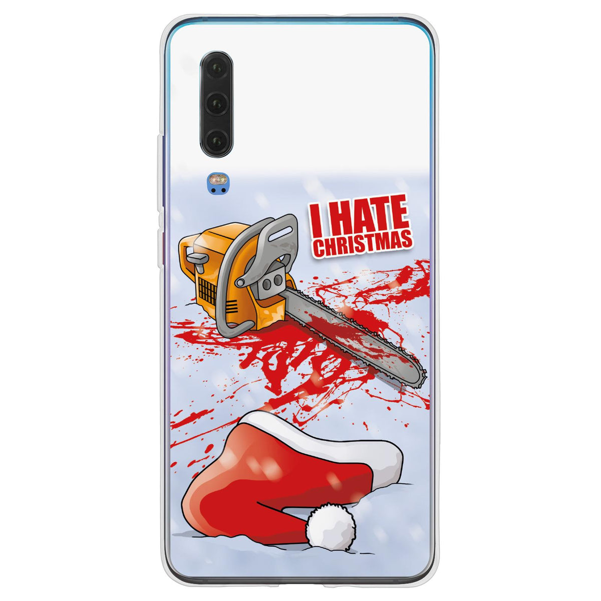 Case für Huawei P30 Silikon-Hülle X Mas Weihnachten Hate X-Mas M8 – Ansicht 2