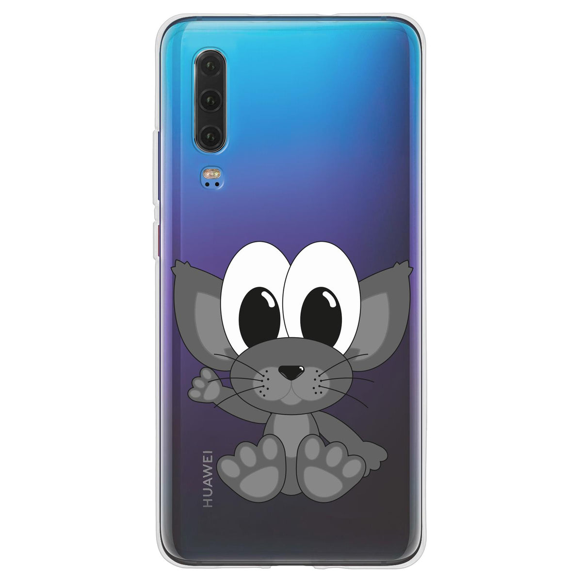 Case für Huawei P30 Silikon-Hülle Cutiemals M5 – Ansicht 2