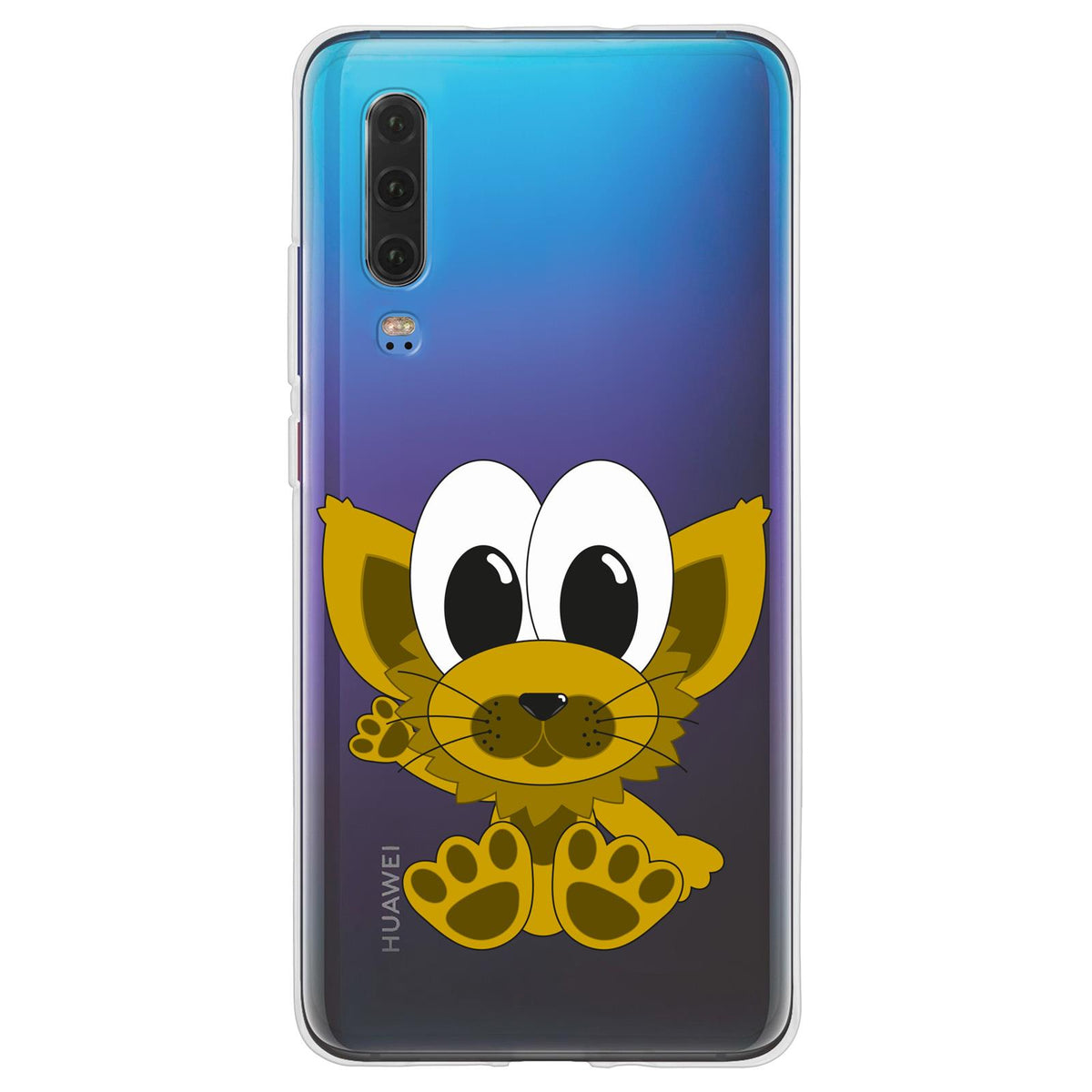 Case für Huawei P30 Silikon-Hülle Cutiemals M7 – Ansicht 2