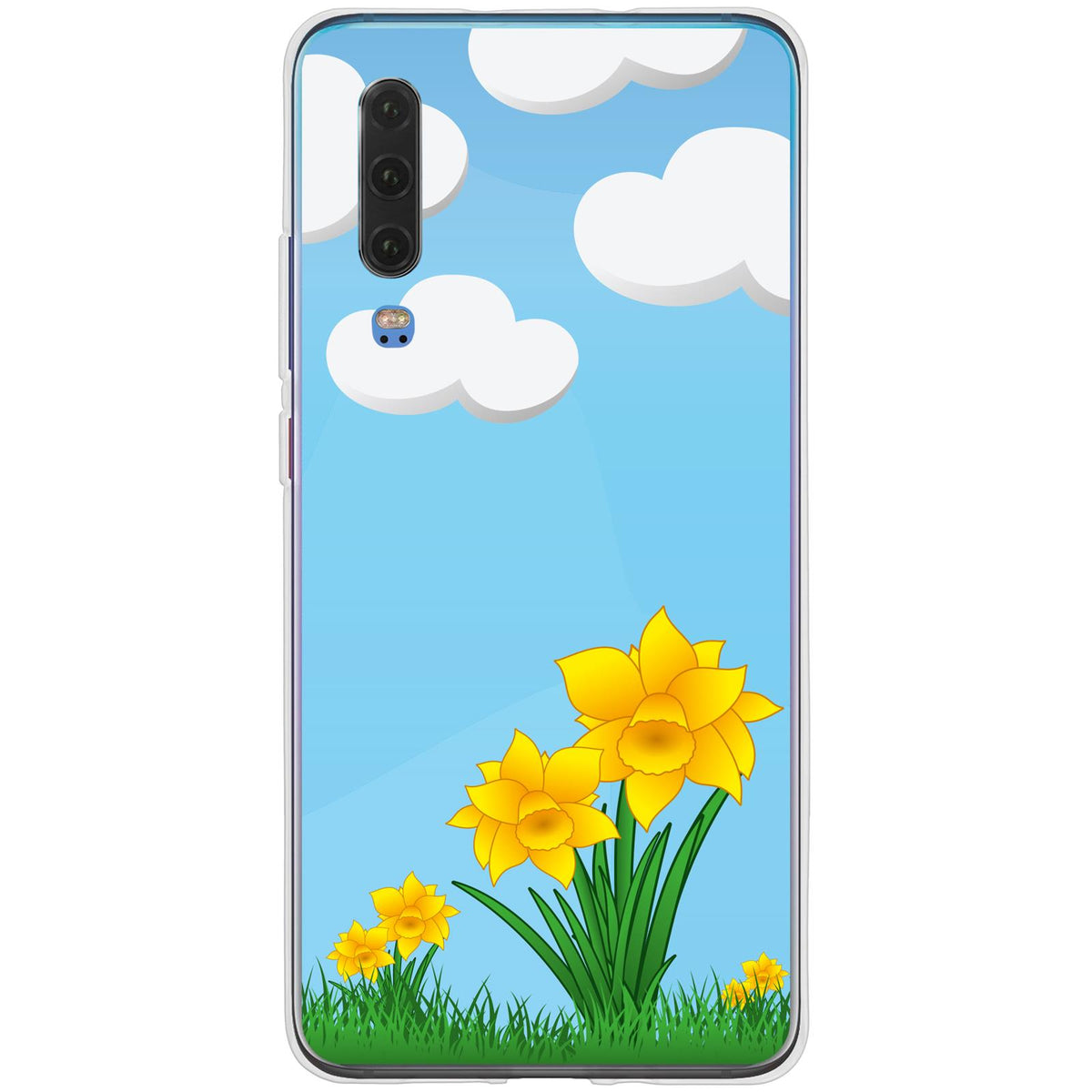 Case für Huawei P30 Silikon-Hülle Ostern M4 – Ansicht 2