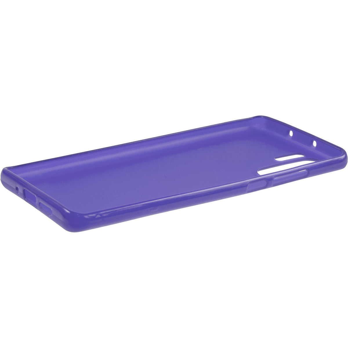 Case für Huawei P30 Pro / P30 Pro New Edition - lila Silikon Hülle matt – Ansicht 3
