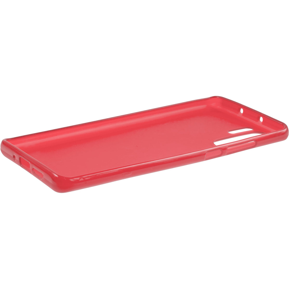 Case für Huawei P30 Pro / P30 Pro New Edition - rot Silikon Hülle matt – Ansicht 3