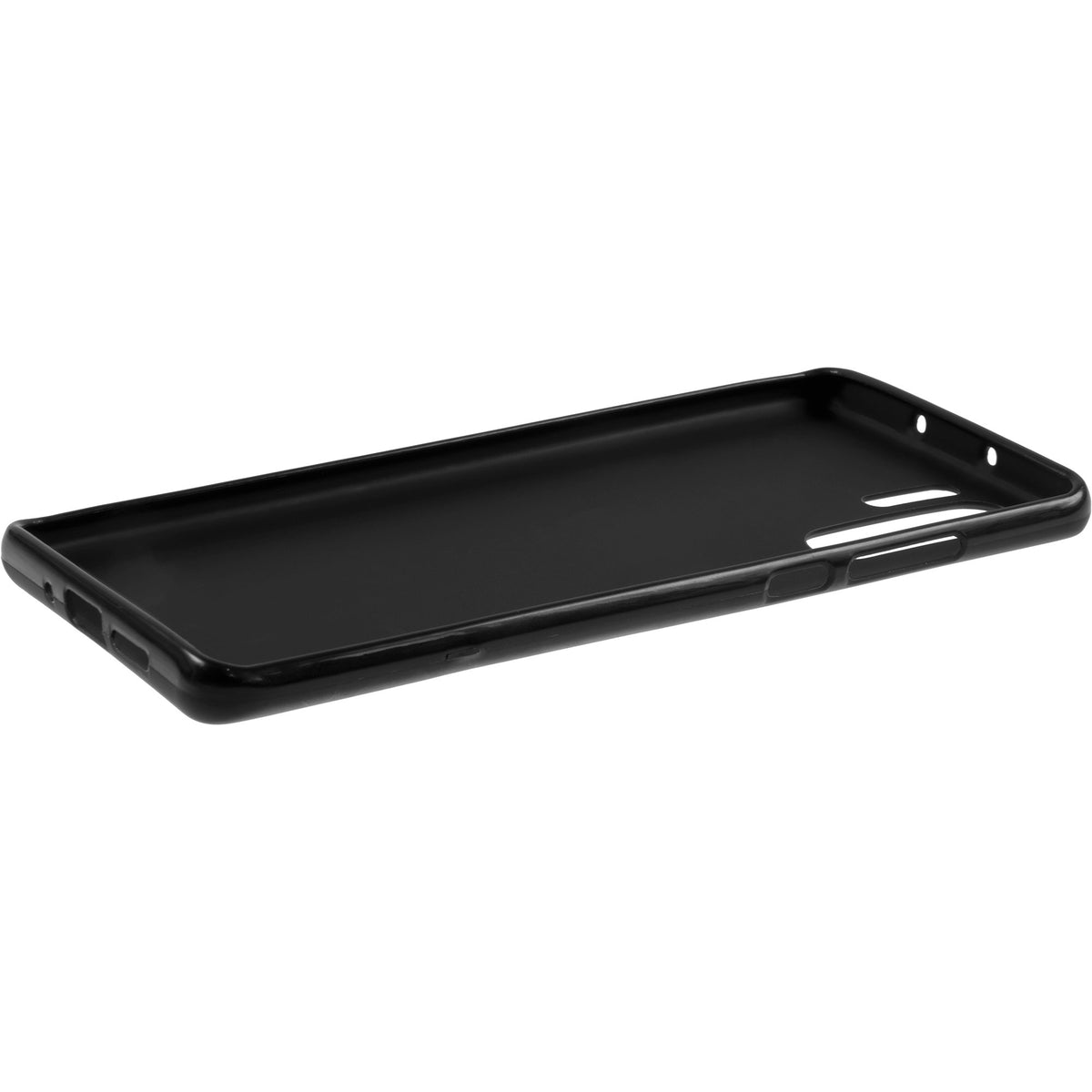 Case für Huawei P30 Pro / P30 Pro New Edition - schwarz Silikon Hülle matt – Ansicht 3
