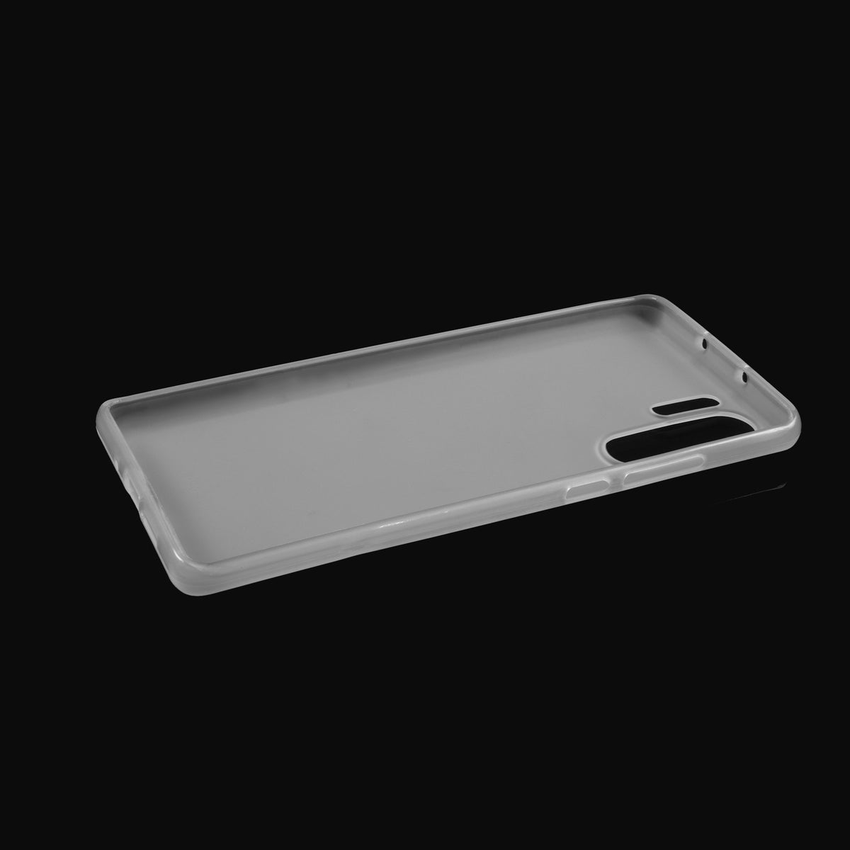 Case für Huawei P30 Pro / P30 Pro New Edition - transparent-weiß Silikon Hülle matt – Ansicht 3
