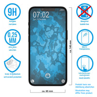 3x Glas-Folie klar  für Apple iPhone 15 – Panzerglas für iPhone 15