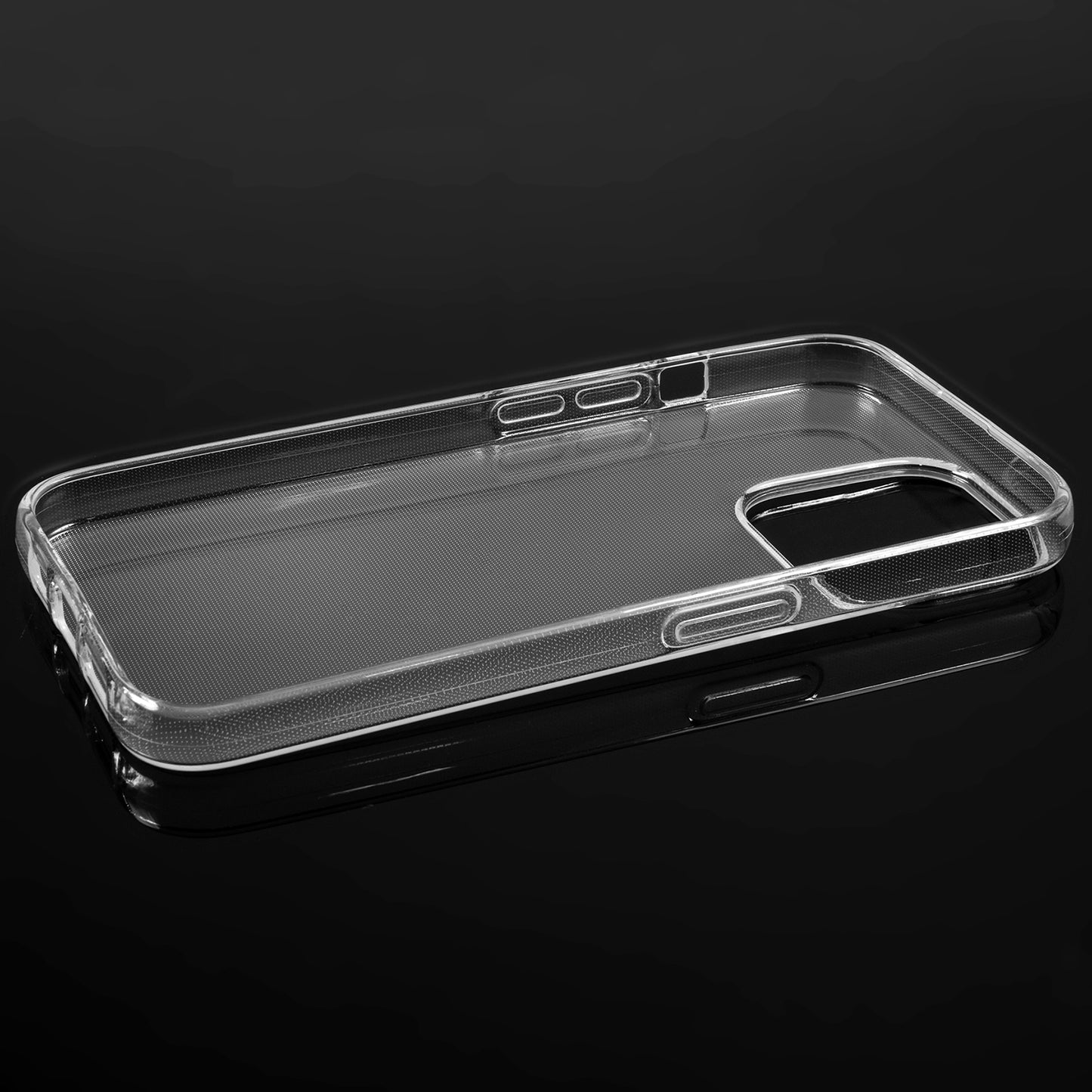 PhoneNatic Case kompatibel mit iPhone 15 Pro – Transparent Silikon Hülle crystal-case Cover