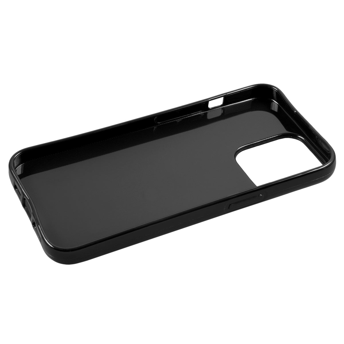 PhoneNatic Case kompatibel mit iPhone 15 Pro Max – Schwarz Silikon Hülle crystal-case Cover