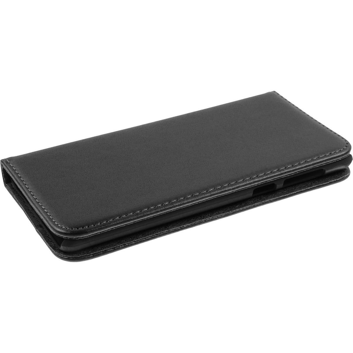 Kunst-Lederhülle für Huawei Honor 6x - Book-Case schwarz – Ansicht 4