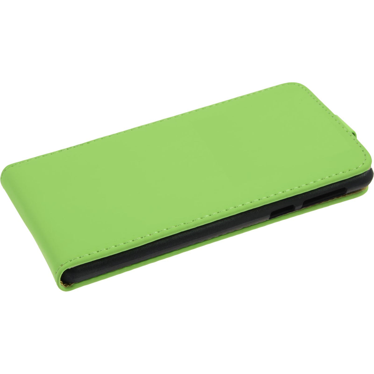 Kunst-Lederhülle für Huawei Honor 6x - Flip-Case grün – Ansicht 4