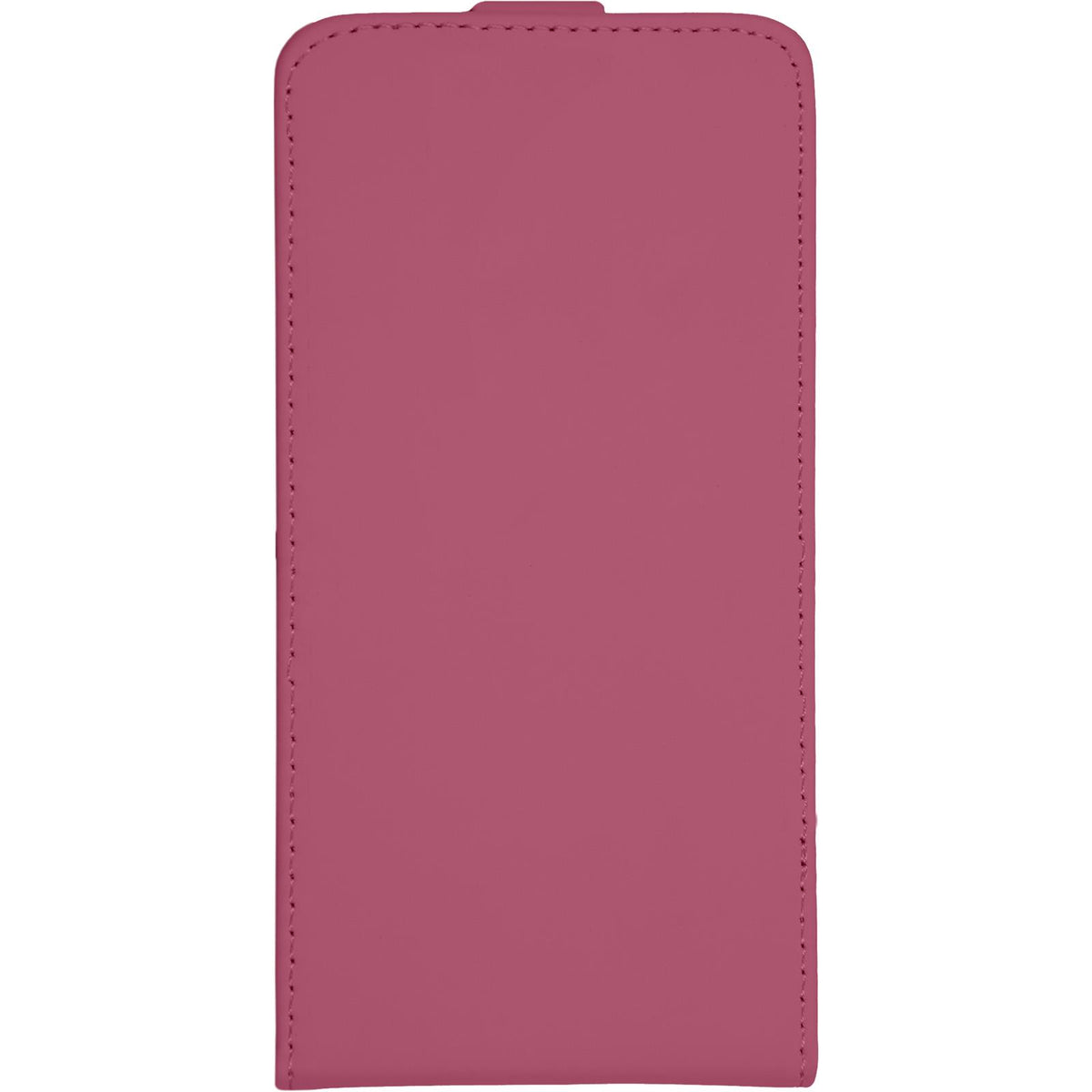 Kunst-Lederhülle für Huawei Honor 6x - Flip-Case pink – Ansicht 3