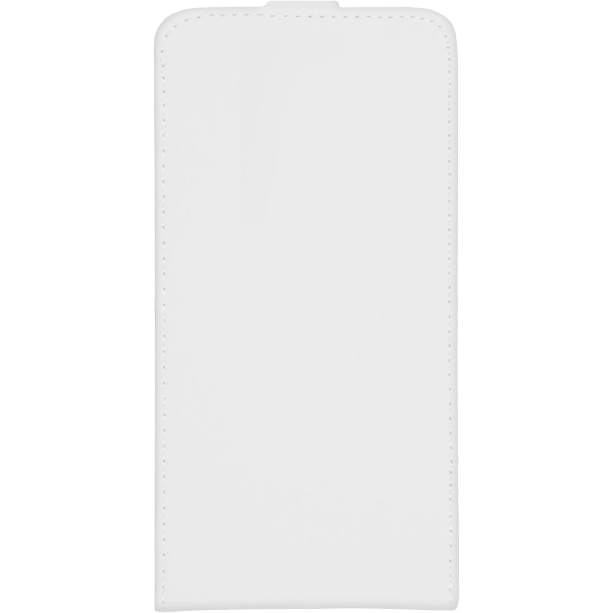 Kunst-Lederhülle für Huawei Honor 6x - Flip-Case weiß – Ansicht 3