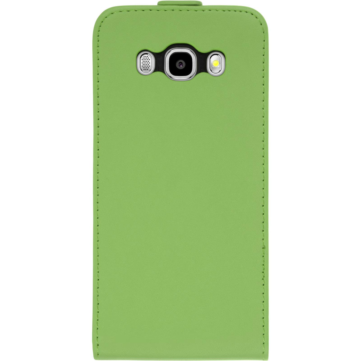 Kunst-Lederhülle für Samsung Galaxy J5 (2016) J510 - Flip-Case grün – Ansicht 5
