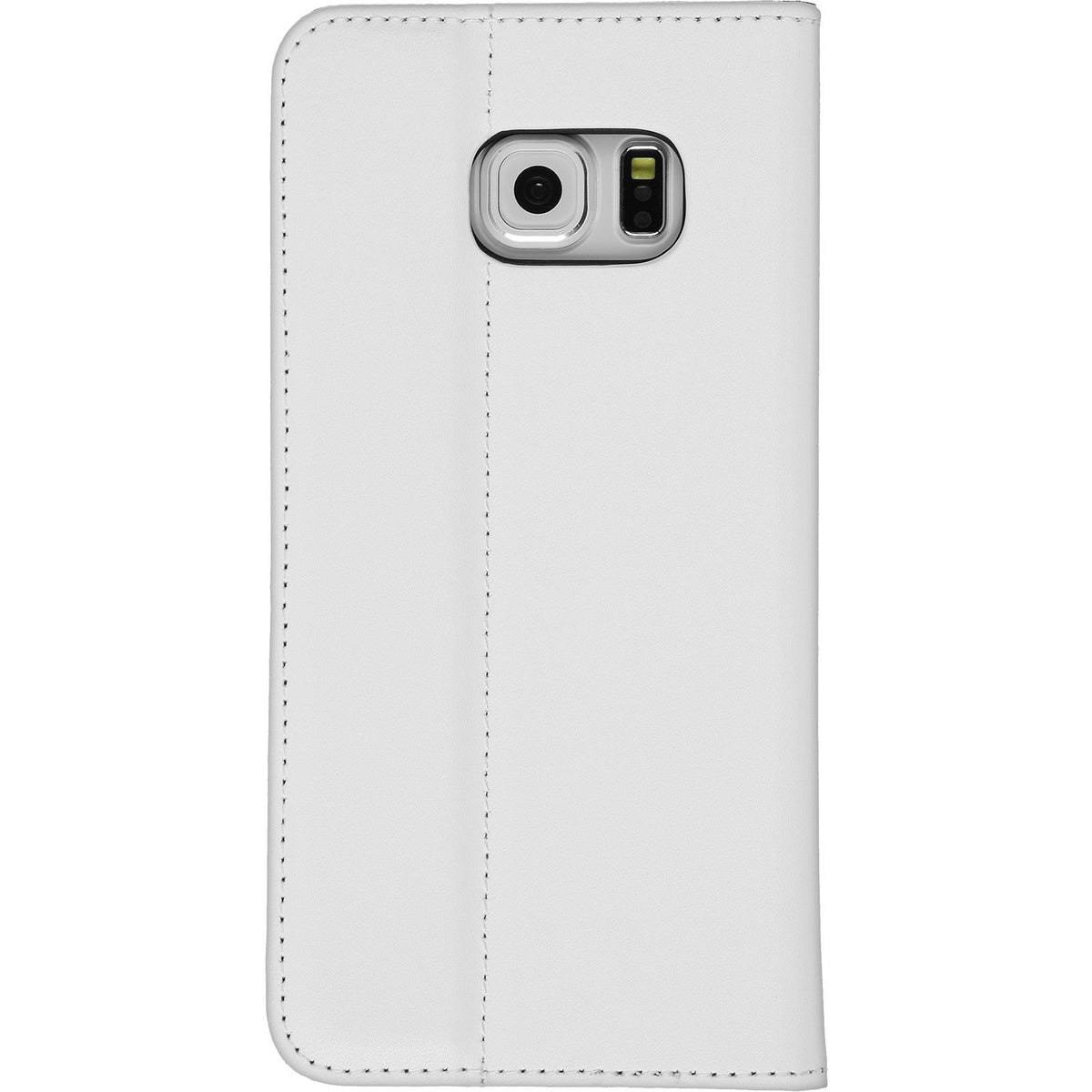 Kunst-Lederhülle für Samsung Galaxy S7 - Book-Case weiß – Ansicht 4