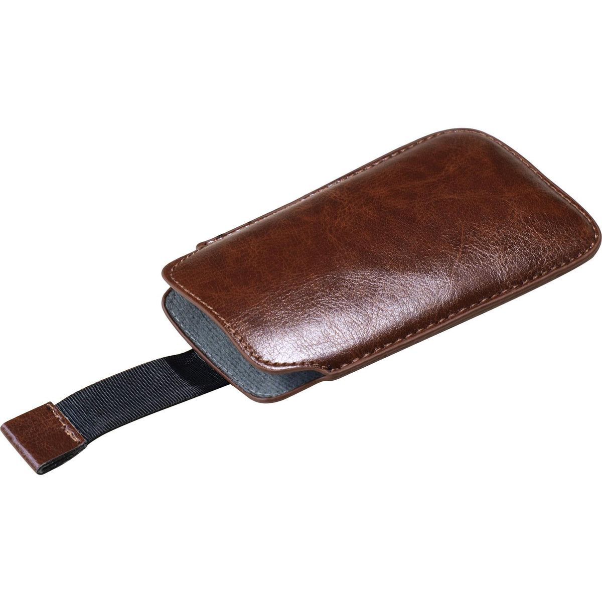 Kunst-Lederhülle für Samsung Galaxy S3 Mini - Tasche braun – Ansicht 3