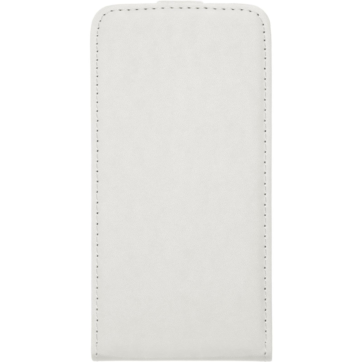 Kunst-Lederhülle für Microsoft Lumia 540 Dual - Flip-Case weiß – Ansicht 2