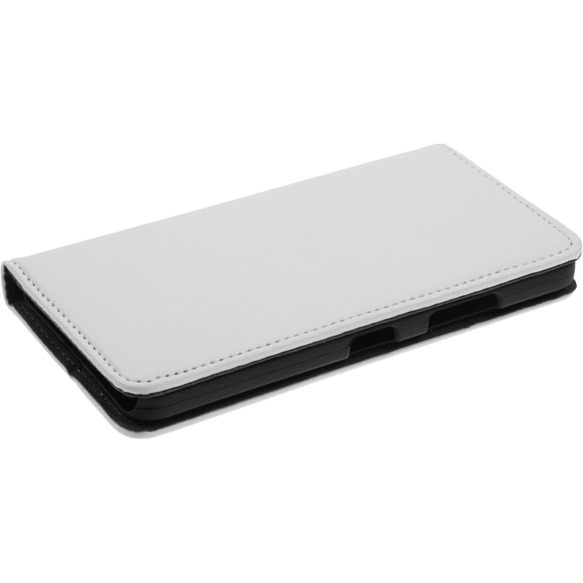 Kunst-Lederhülle für Microsoft Lumia 640 - Book-Case weiß – Ansicht 5