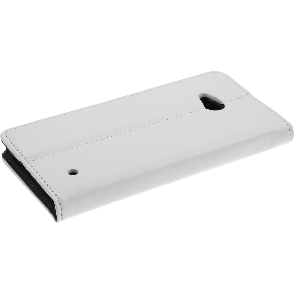 Kunst-Lederhülle für Microsoft Lumia 640 - Book-Case weiß – Ansicht 6