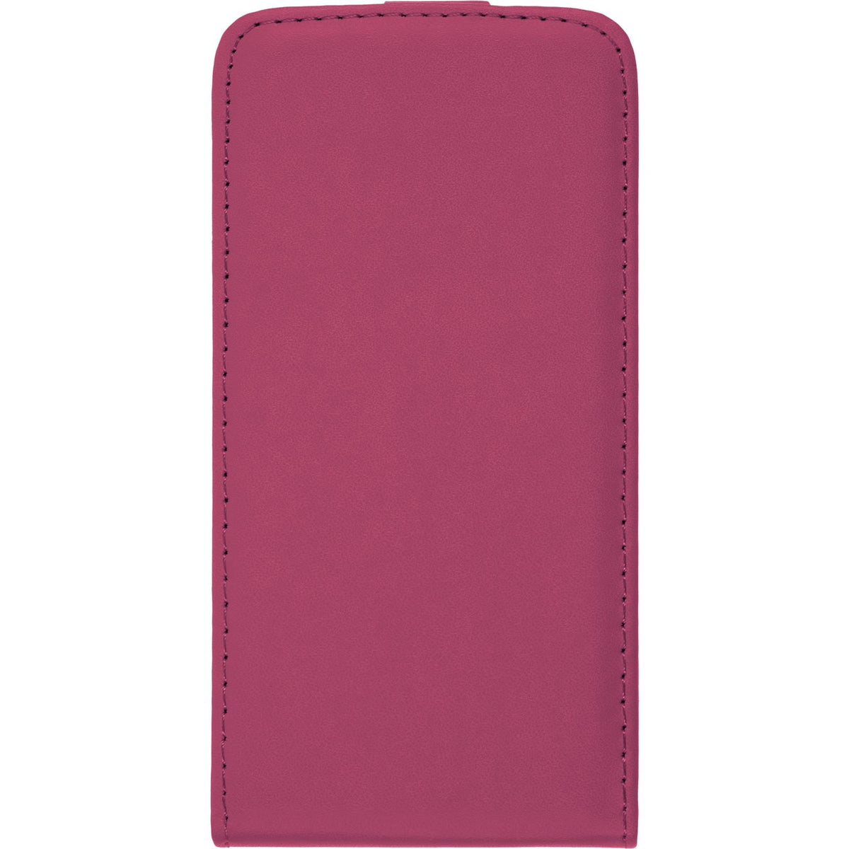 Kunst-Lederhülle für Microsoft Lumia 640 - Flip-Case pink – Ansicht 2