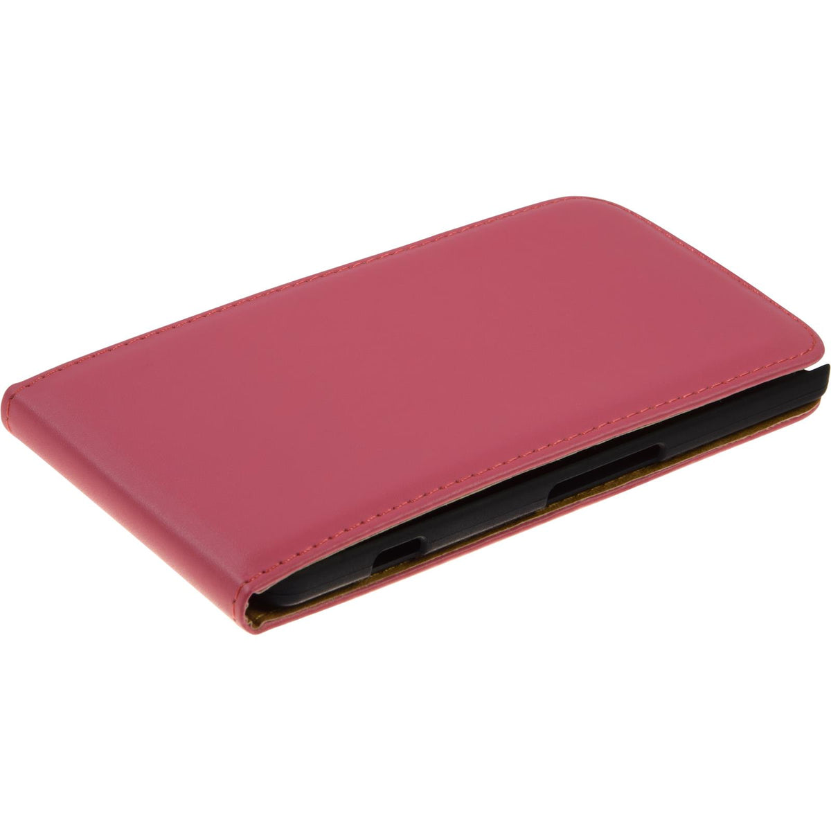 Kunst-Lederhülle für Microsoft Lumia 950 XL - Flip-Case pink – Ansicht 4