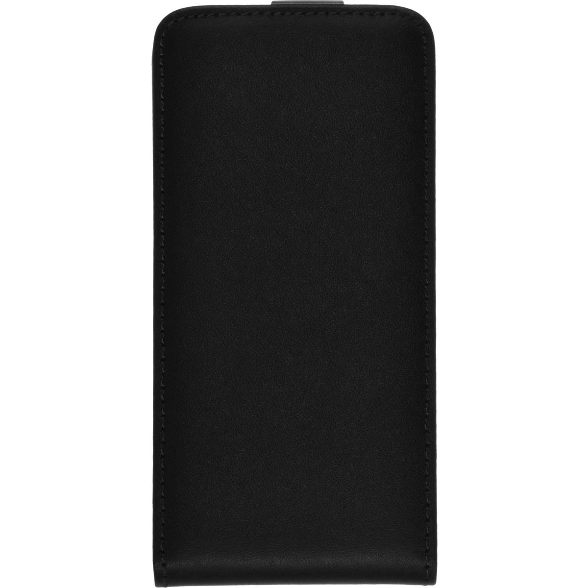 Kunst-Lederhülle für Samsung Galaxy A3 (A300) - Flip-Case schwarz – Ansicht 4