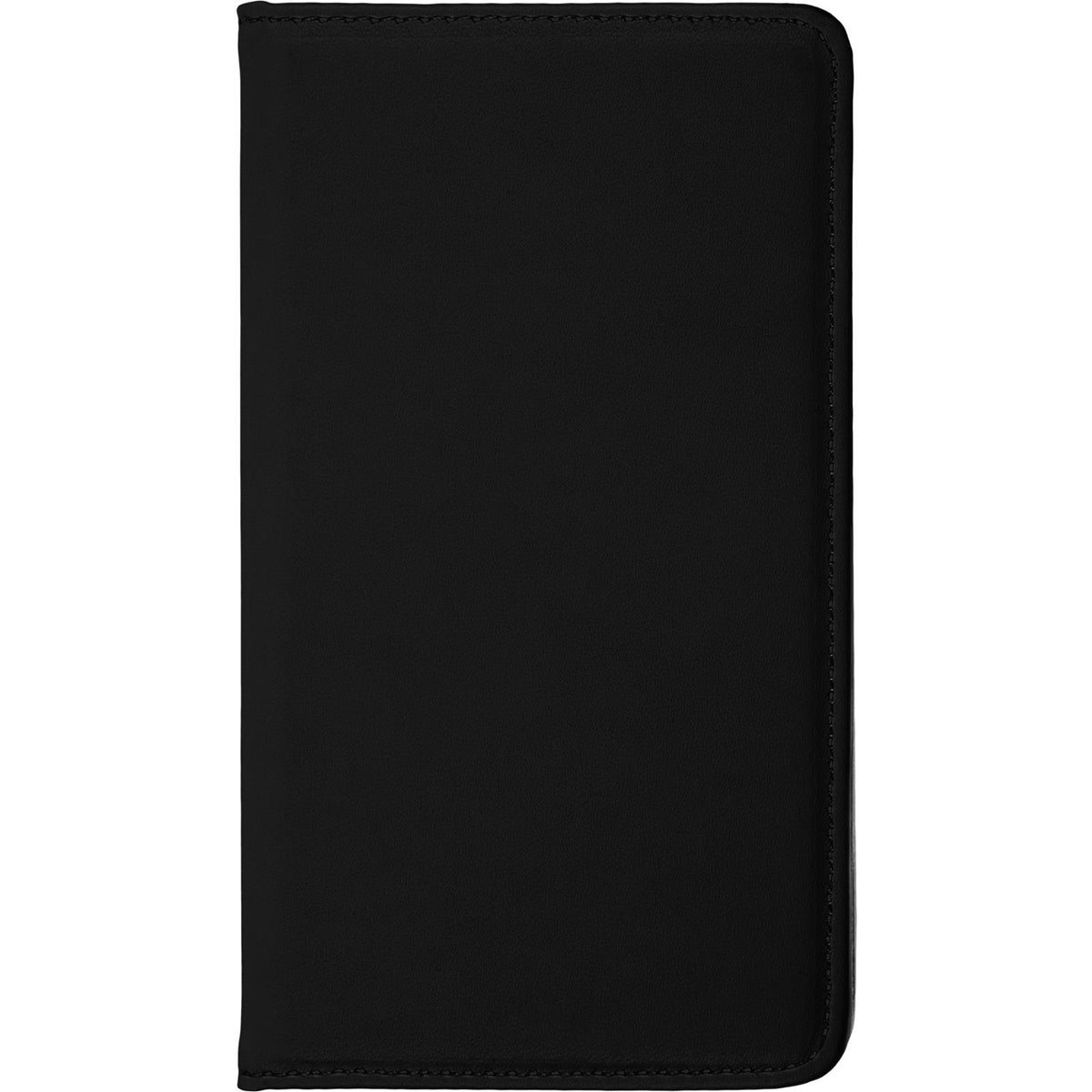 Kunst-Lederhülle für Sony Xperia E4 - Book-Case schwarz – Ansicht 5