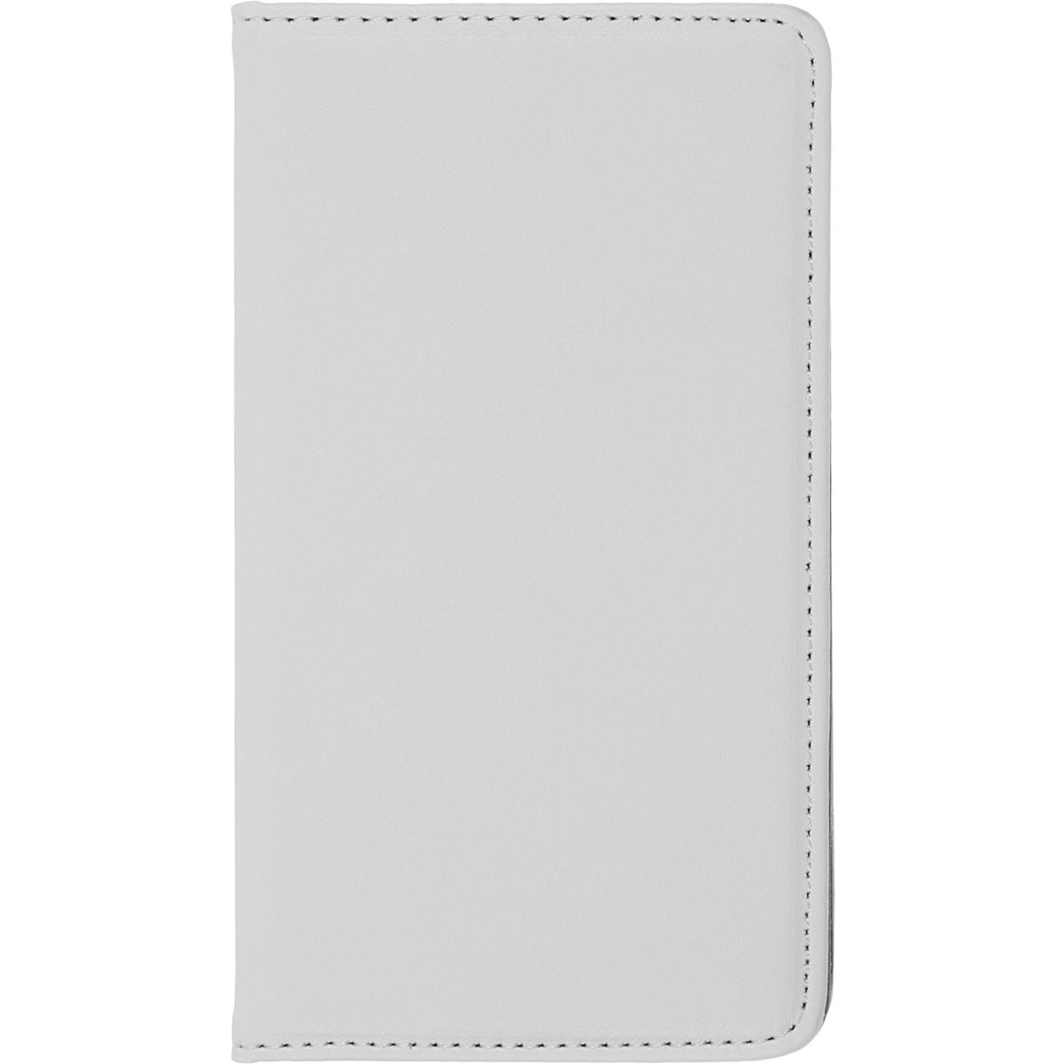 Kunst-Lederhülle für Sony Xperia E4 - Book-Case weiß – Ansicht 5