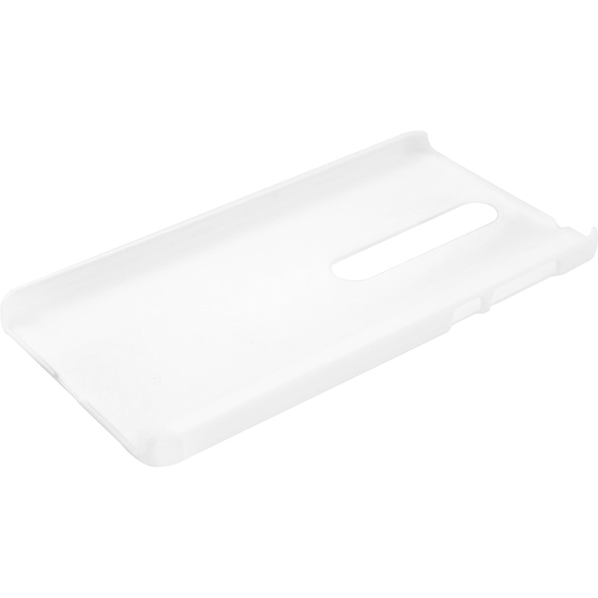 Case für Nokia 6.1 (2018) - Hülle weiß gummiert Hard-case – Ansicht 3